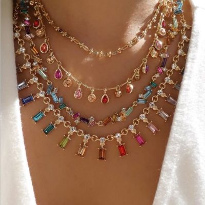 Colourful jewelry