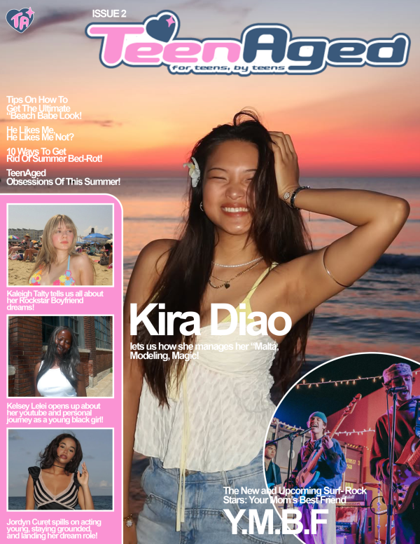 teenaged cover issue 2 - kira diao